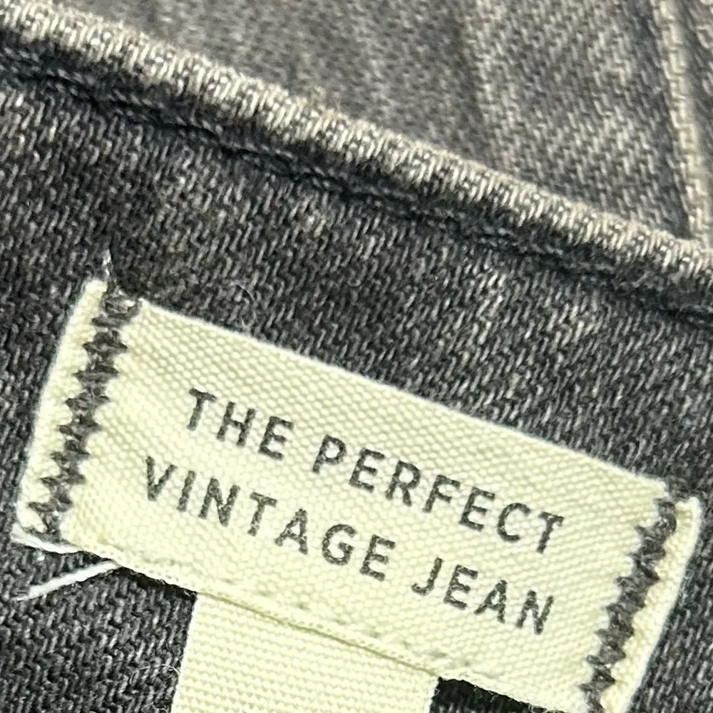 Madewell Perfect Vintage Jean Black Wash Mom Jeans Tapered Legs High Rise 28W - Image 8