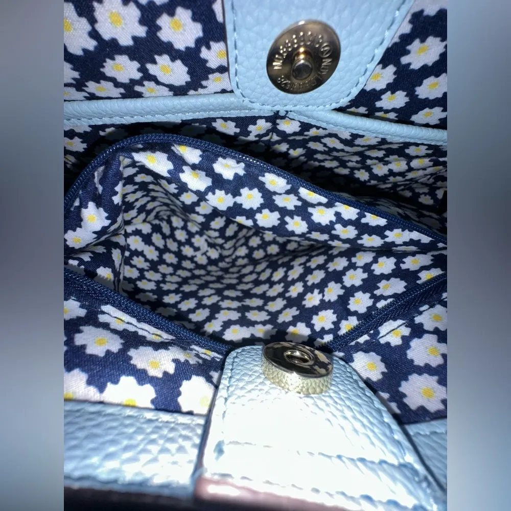 EUC NANETTE LEPORE Jyamie Shoulder Bag - light blue - Image 5