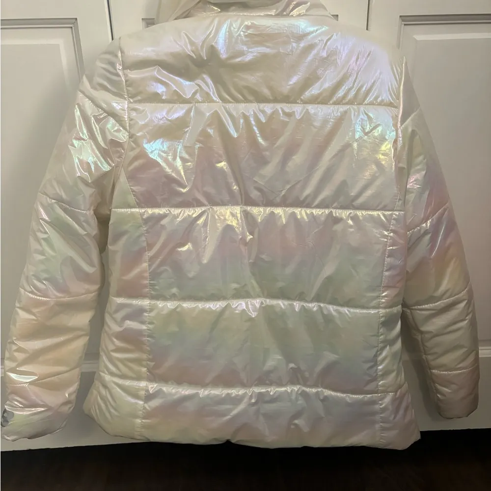 COPY - New Balance Women’s Iridescent Puffer Jacket - Image 2