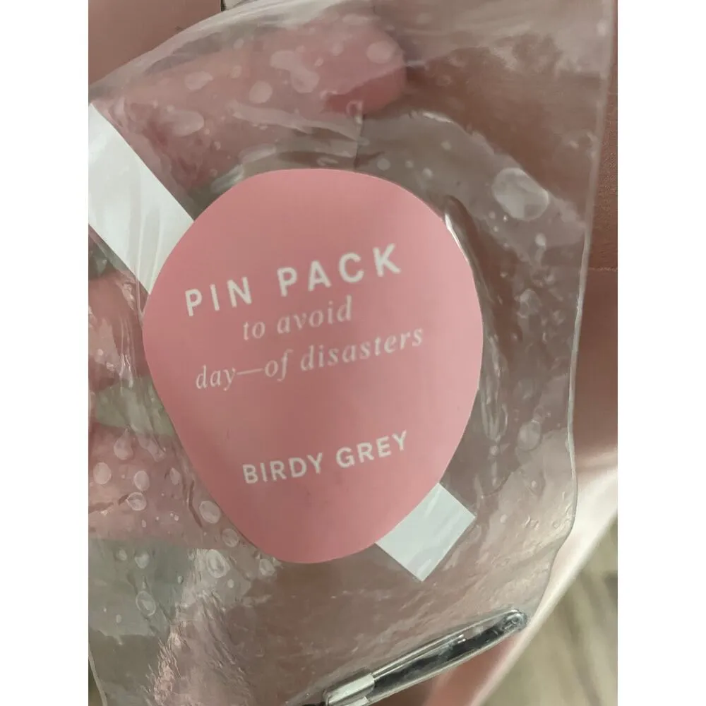 Birdy Grey NEW Rose Gold Lisa Long Satin Dress Size Medium Bridesmaid Prom Gown - Image 4