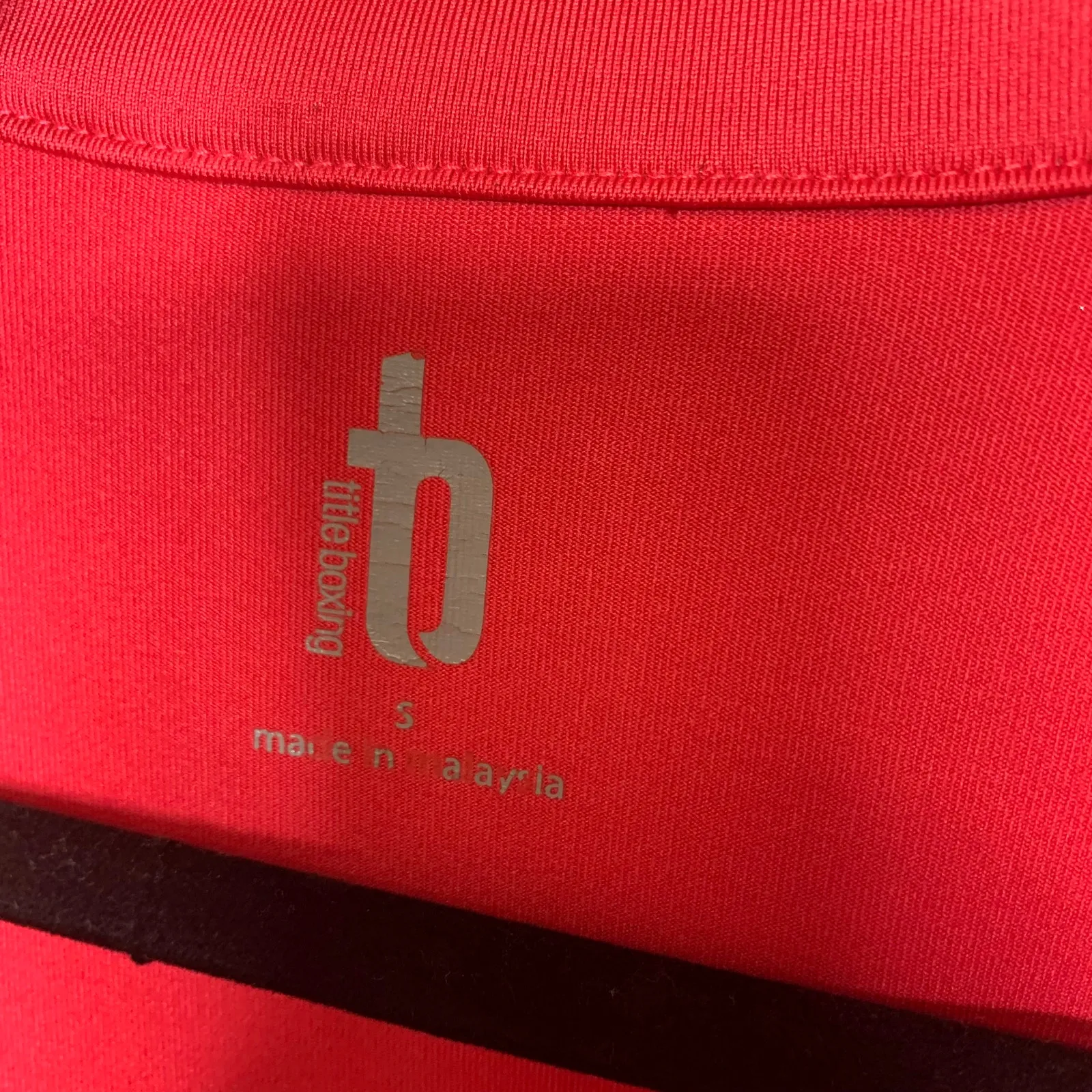 Title Boxing Pink Gray 1/4 Zip Pullover Sz Small - Image 11