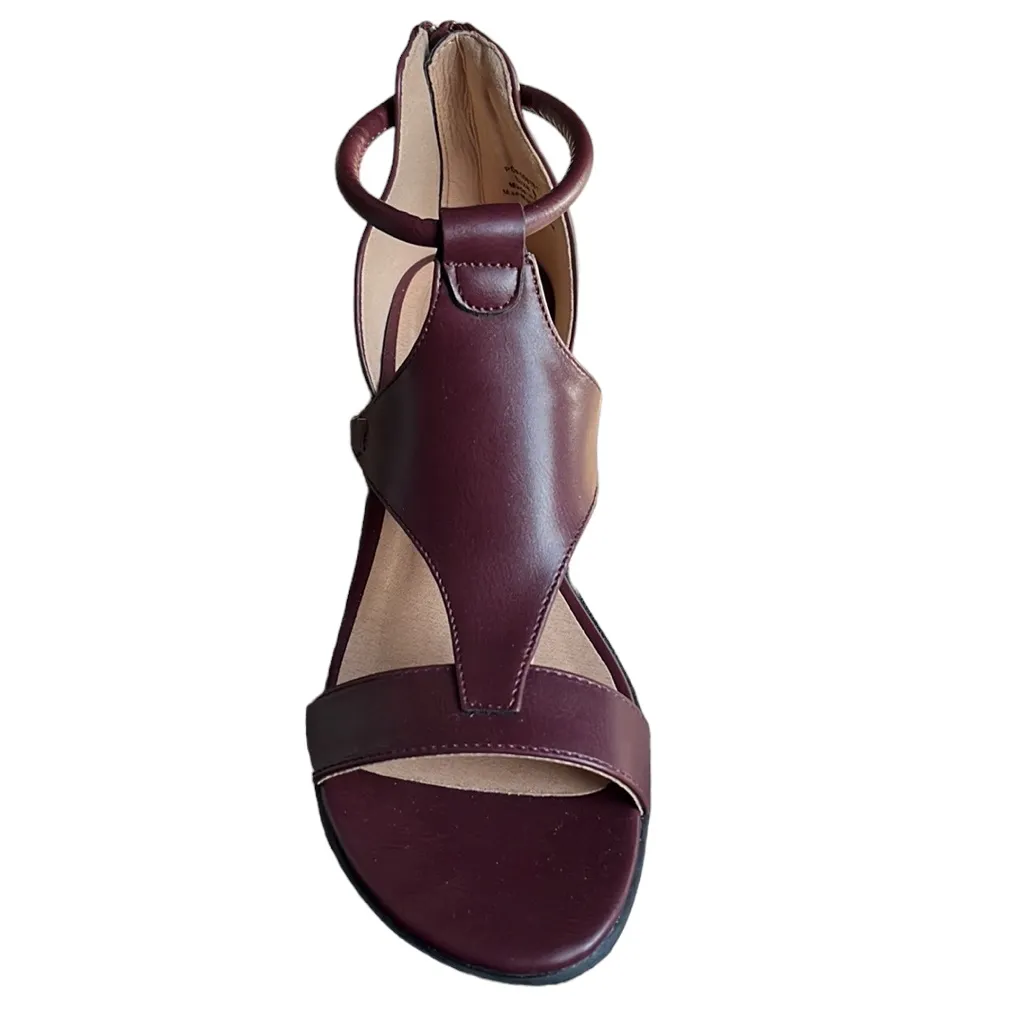 Journee Collection Trayle Wedge Sandal - Image 9