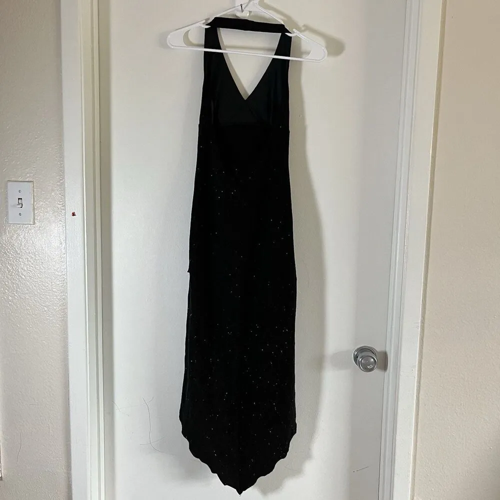 Y2K City Triangles Womens Babydoll Dress Size Small Prom Fairy Whimsigoth Dreamy - Image 2