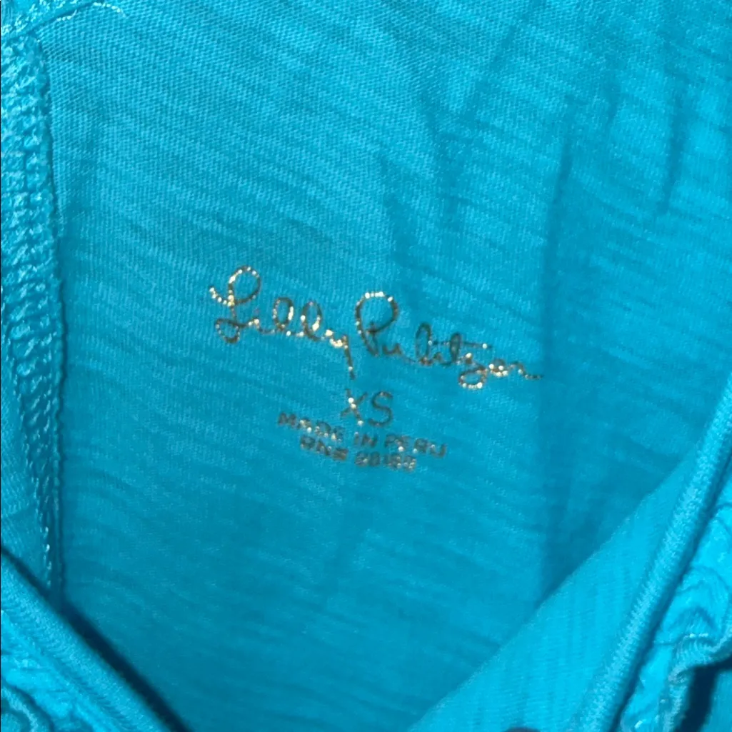 Lilly Pulitzer Vibrant Blue Tank Top - Image 3