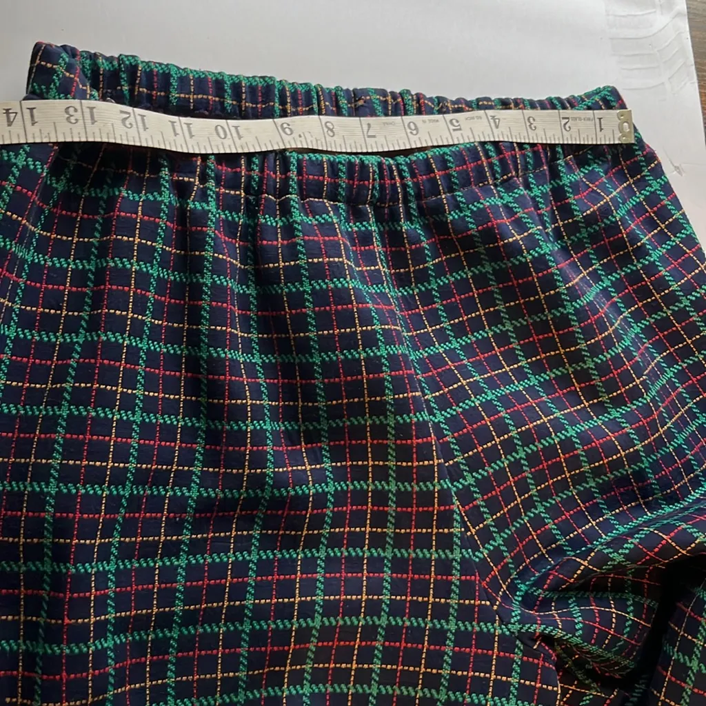 Vintage Plaid Pants - Image 7