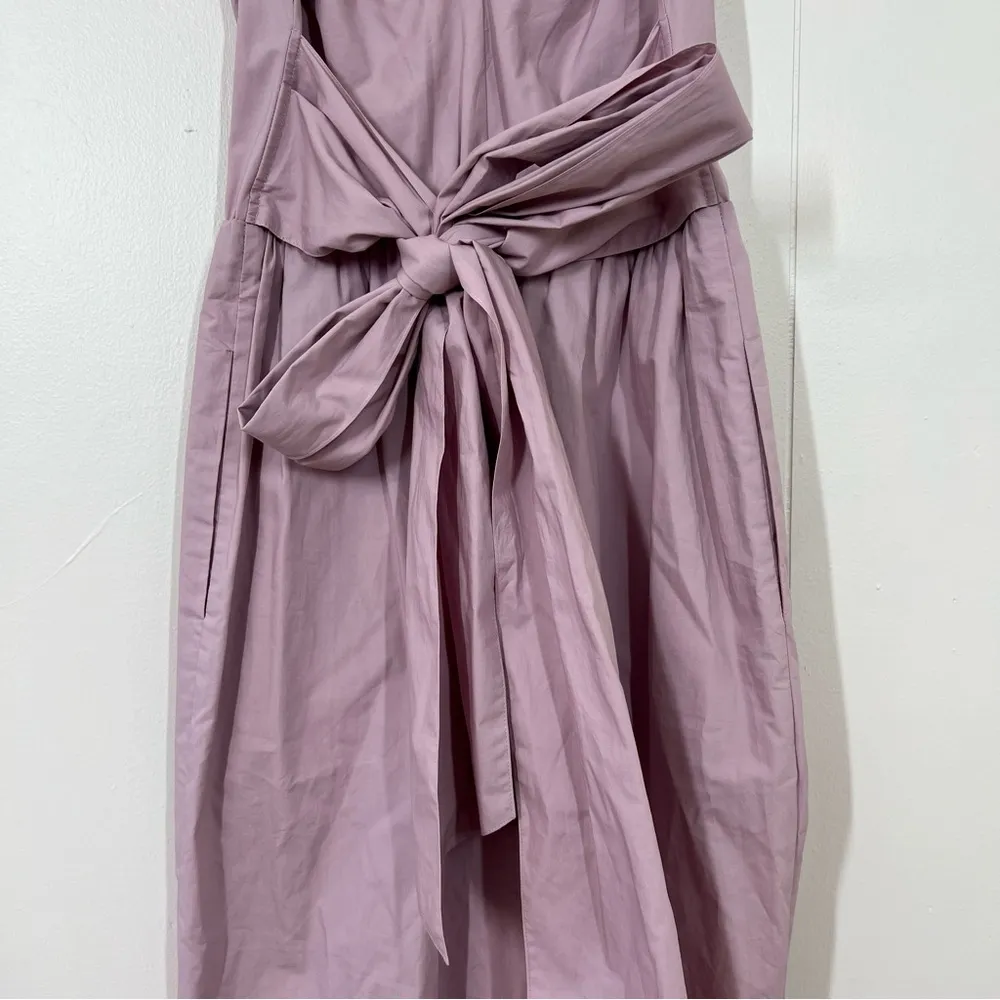 Rebecca Taylor Pale Orchid Solid Poplin Whisper Dress - Image 12