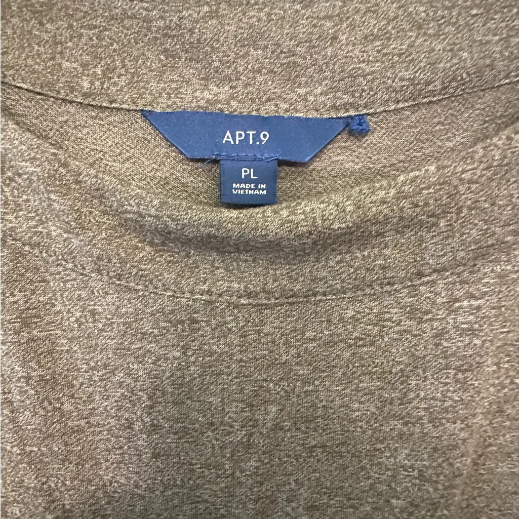 Apt. 9 Women's Heather Gray Crew Neck Sweater - Image 2