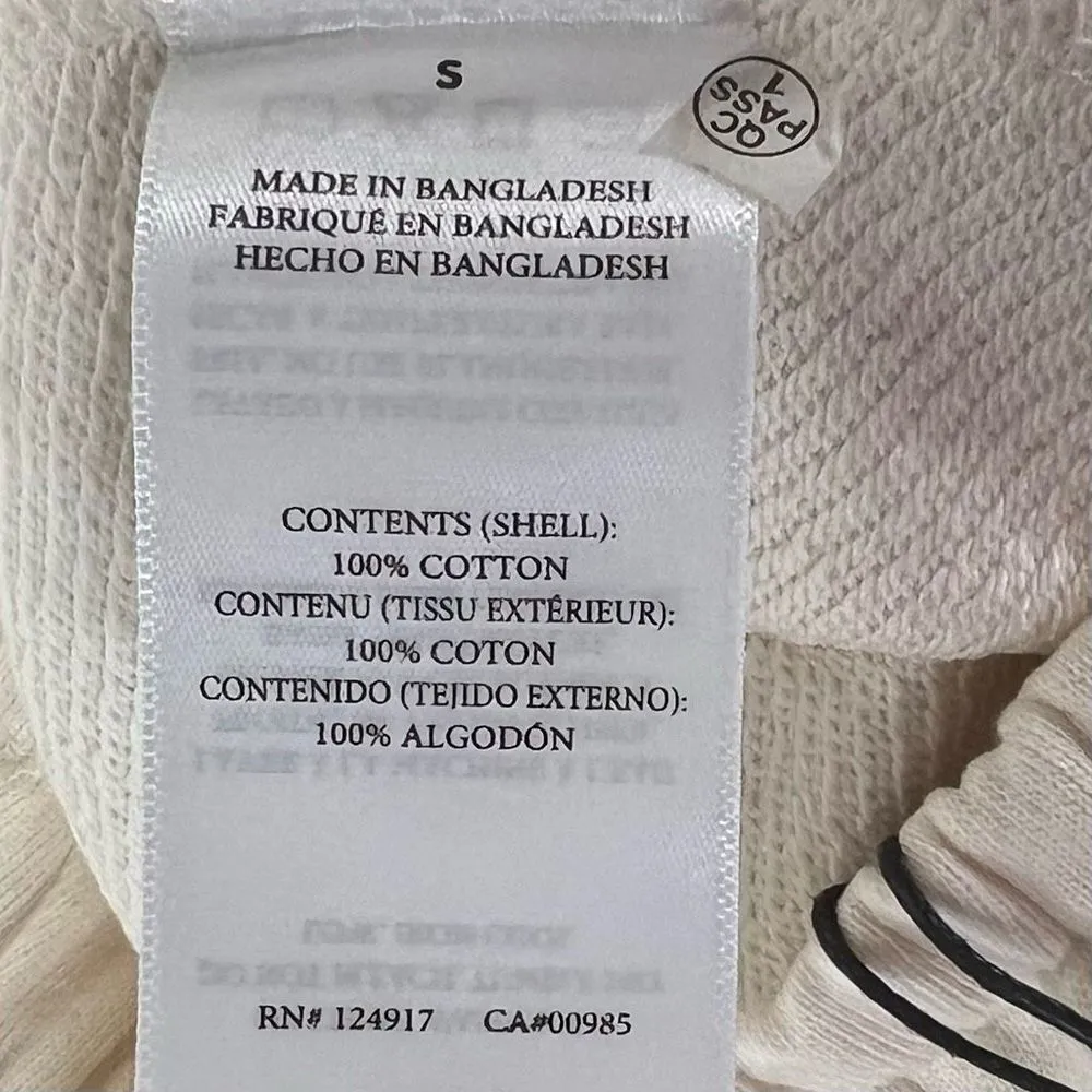 WeWoreWhat Solid‎ Sweat Pants in Off White (S) - Image 8