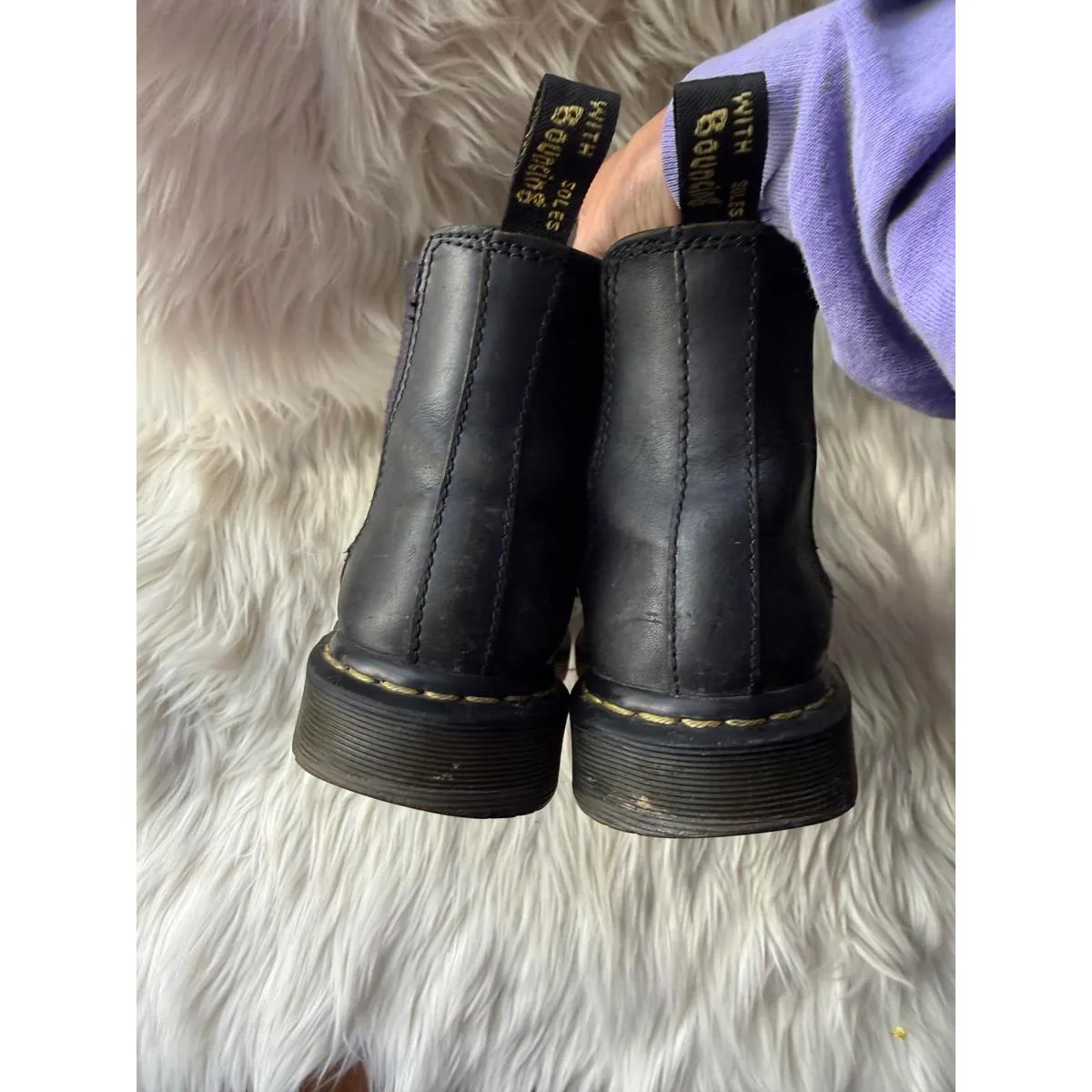 Dr. Martens Black Leather Chelsea Boots - Image 3