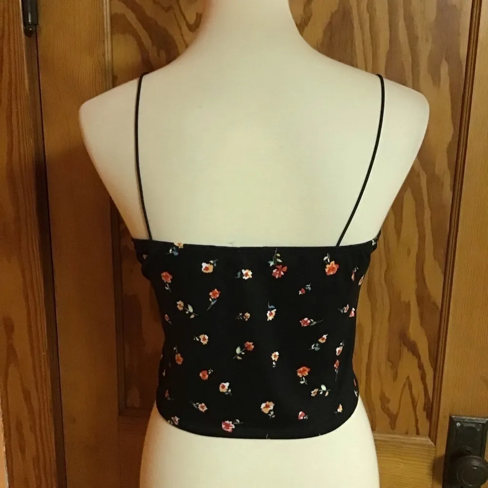 Gaze floral cropped tank top Black Size L - Image 9