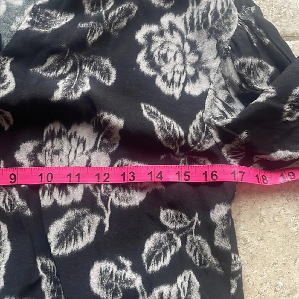 ALLSAINTS Aster Kasuri Floral Dress - Image 13