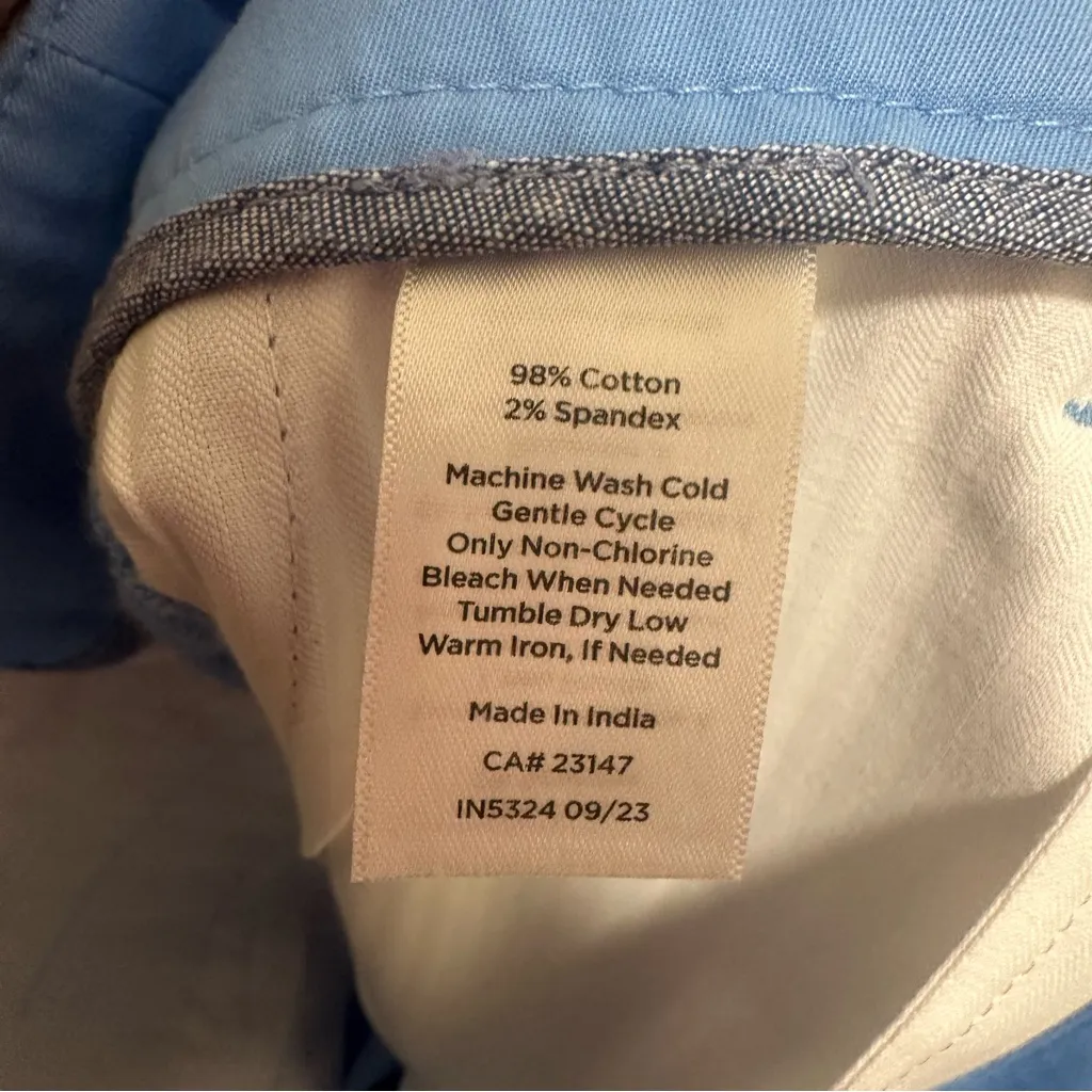 TALBOTS New England Chino Dress Pants Women's Size 12 - Image 6