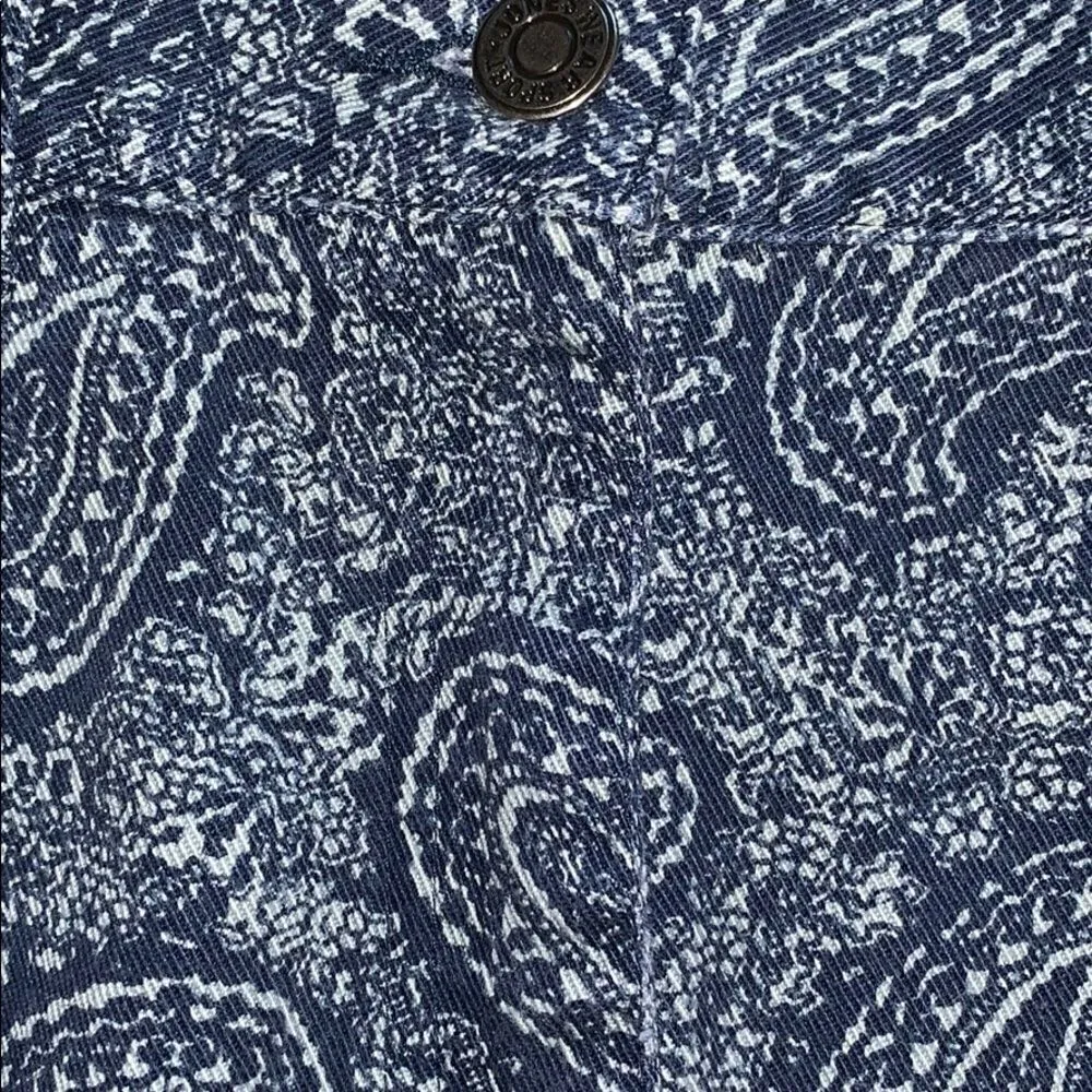 JONES WEAR SPORT blue paisley jean skirt 4‎ - Image 6