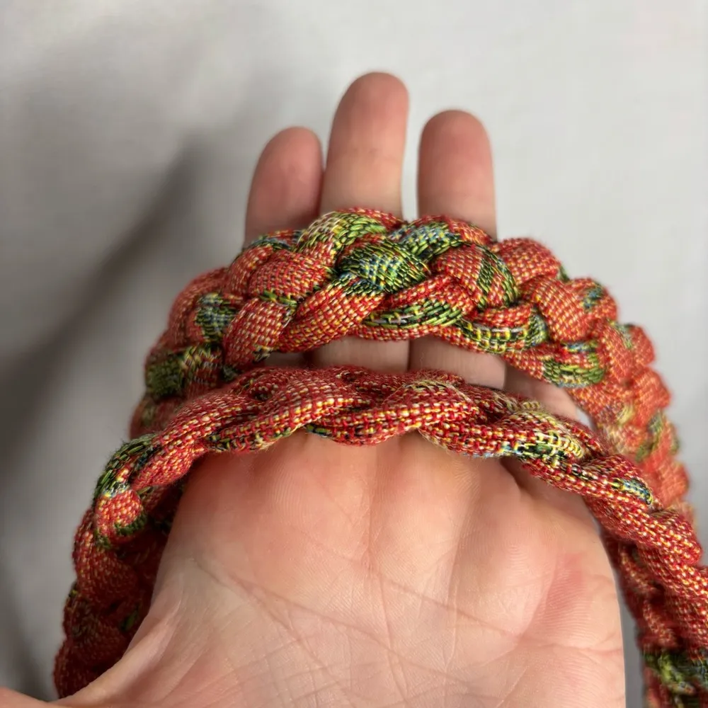 April Cornell Isabella's Journey Handbag Floral Tapestry Tote Bag Red - Image 8