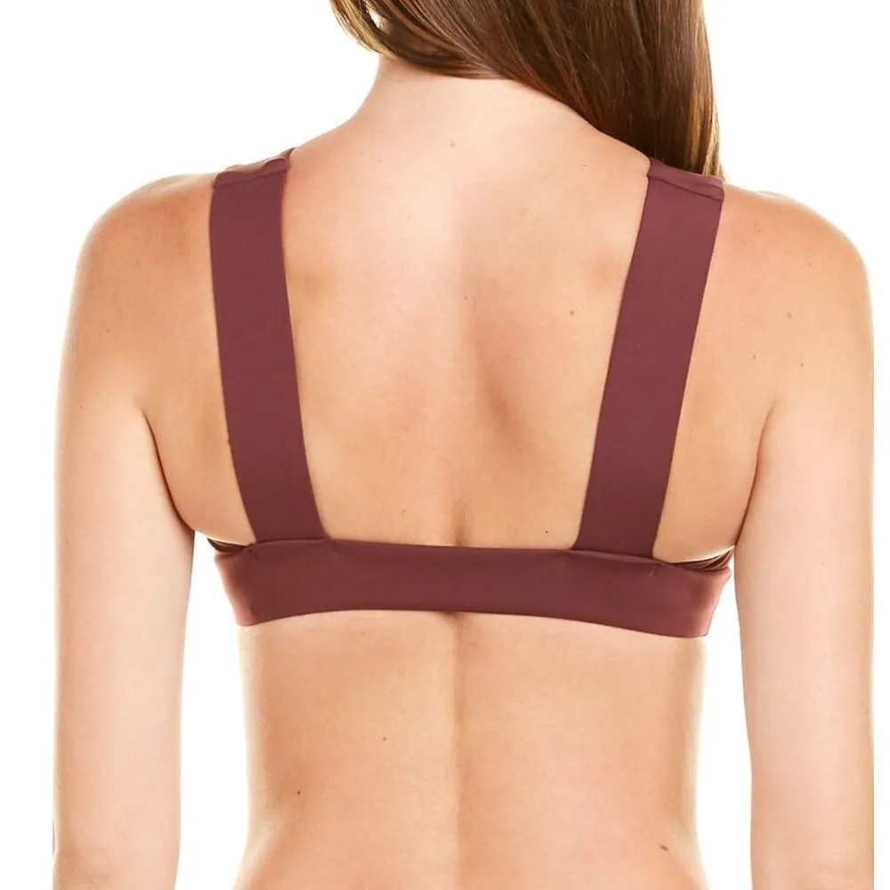 Vitamin A Maia Biosculpt Bikini Swim Top Burgundy Red 4 XS Extra Small‎ - Image 12