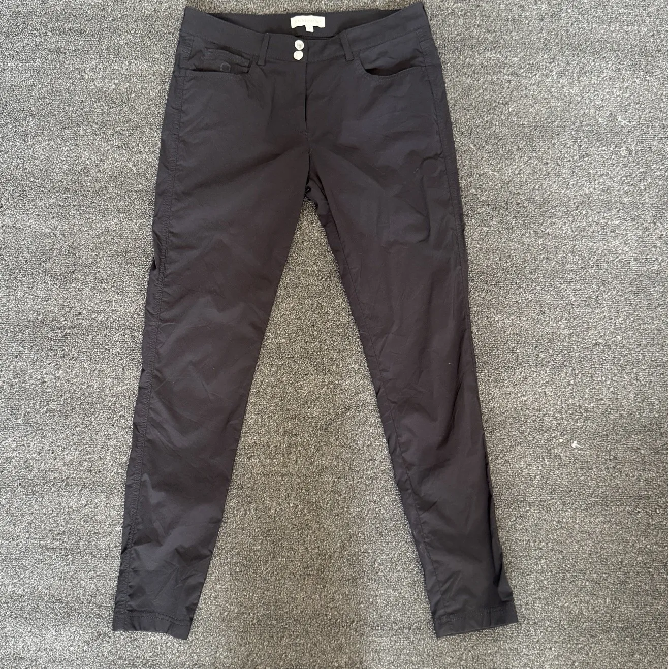 Anatomie Luisa Black‎ Womens Athletic Travel Lifestyle Pants Size Small Slim Black - Image 3