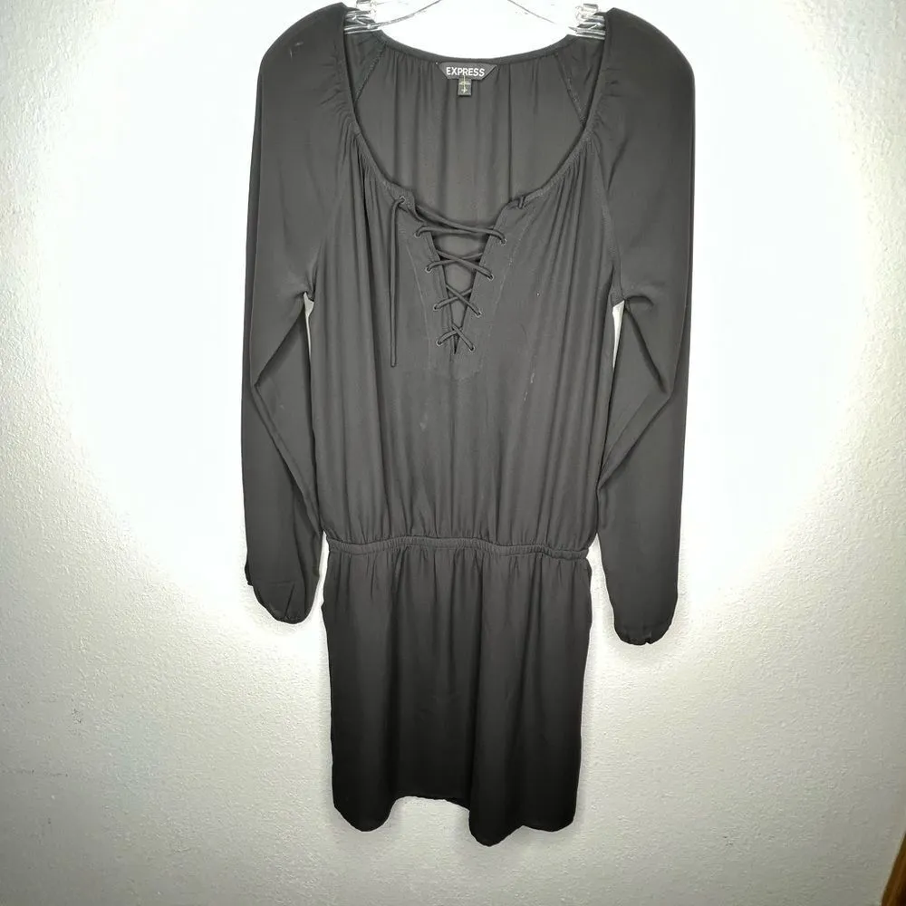 Express Black Mini Dress‎ - Image 5