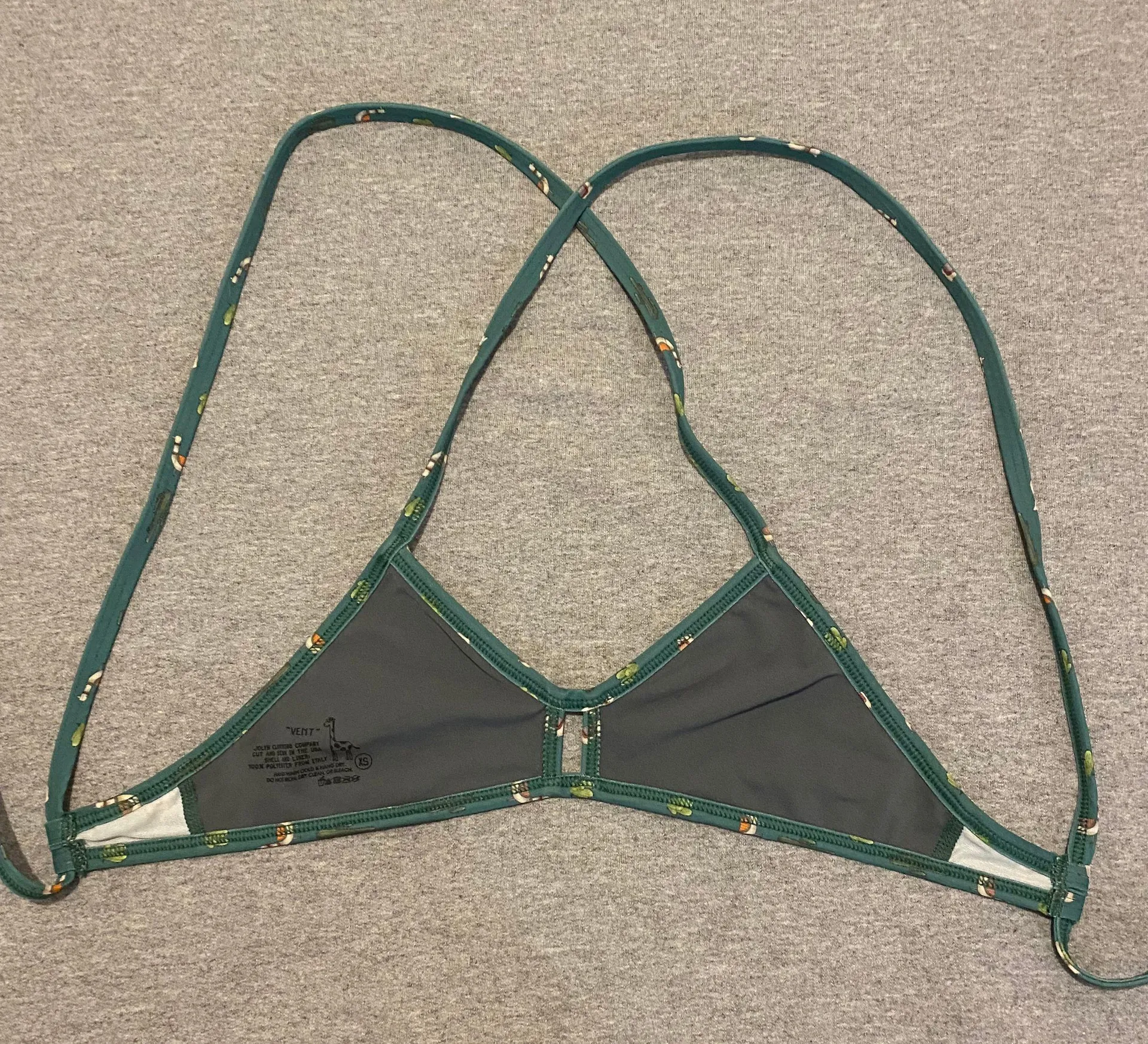 JOLYN JOYLN Llama Vent Bikini Top  - Image 2