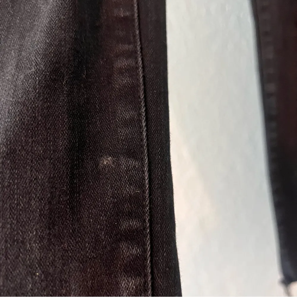 Judy Blue Jeans Womens 3/26 Black Distressed Slim Fit Frayed Hem Stretch #85 - Image 12