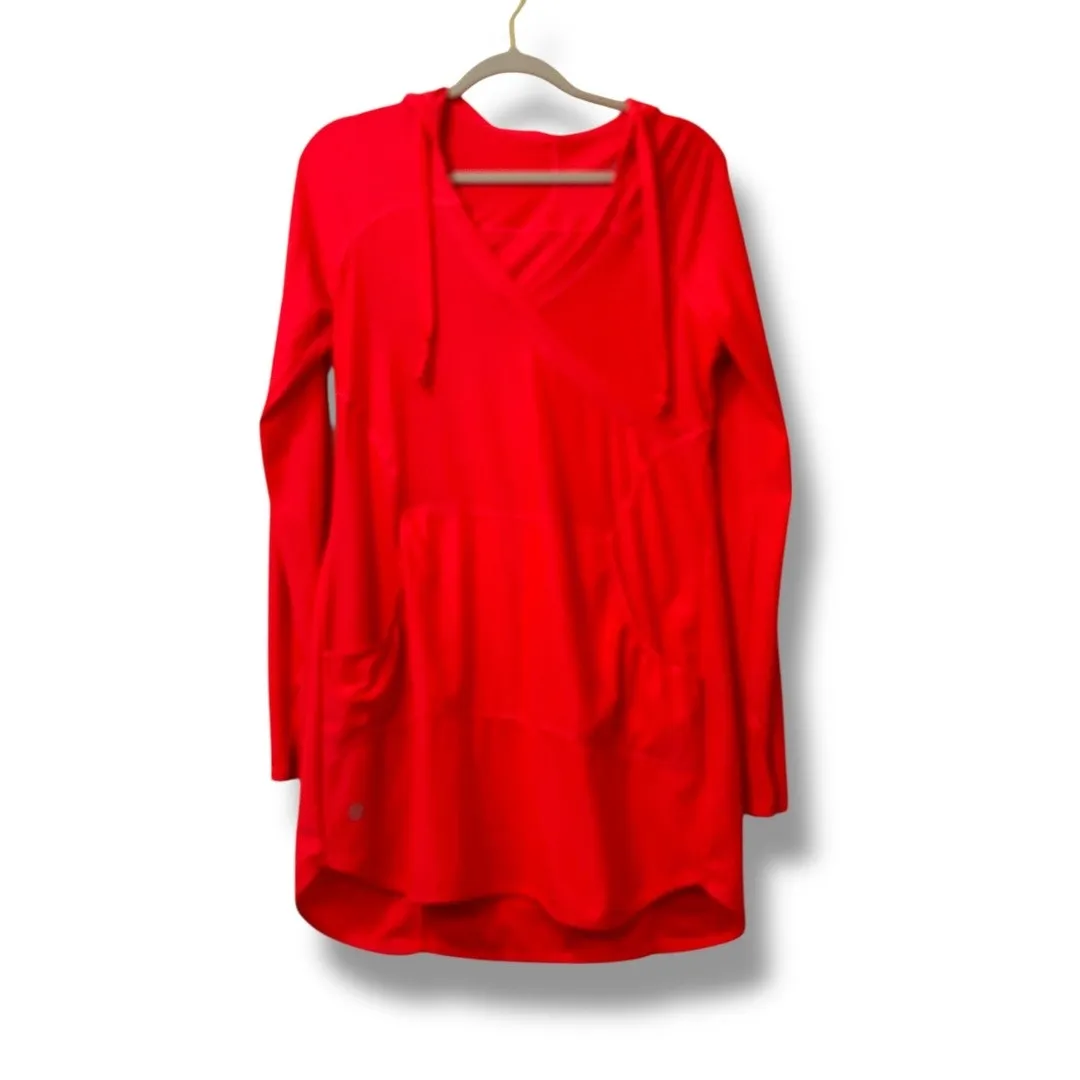 Athleta Wick It Wader hoodie swim coverup - Image 4