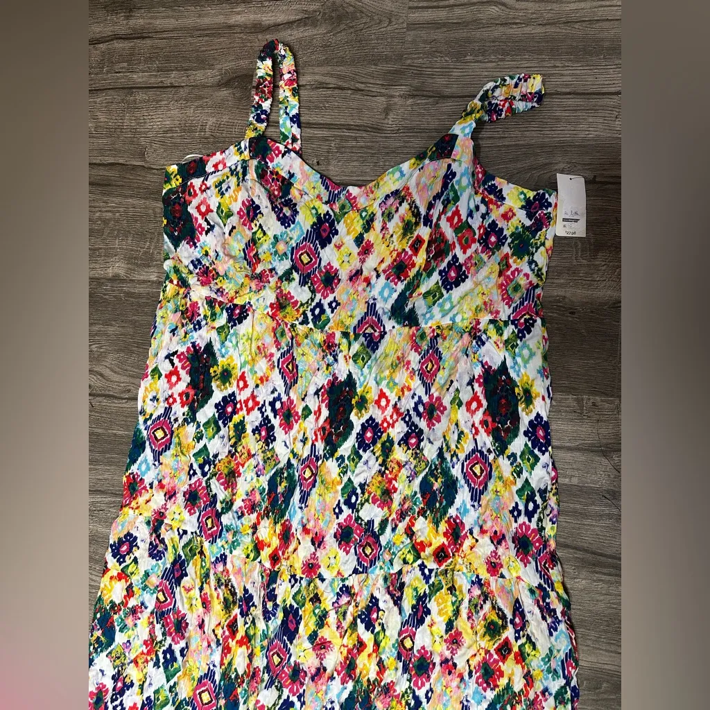 Terra & Sky Multicolor Maxi Dress - Image 2