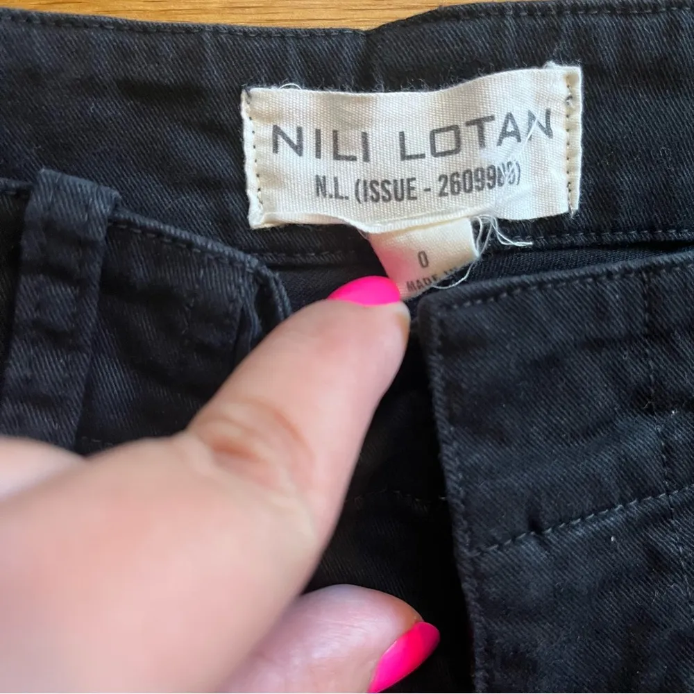 Nili Lotan black pants size 0 - Image 3