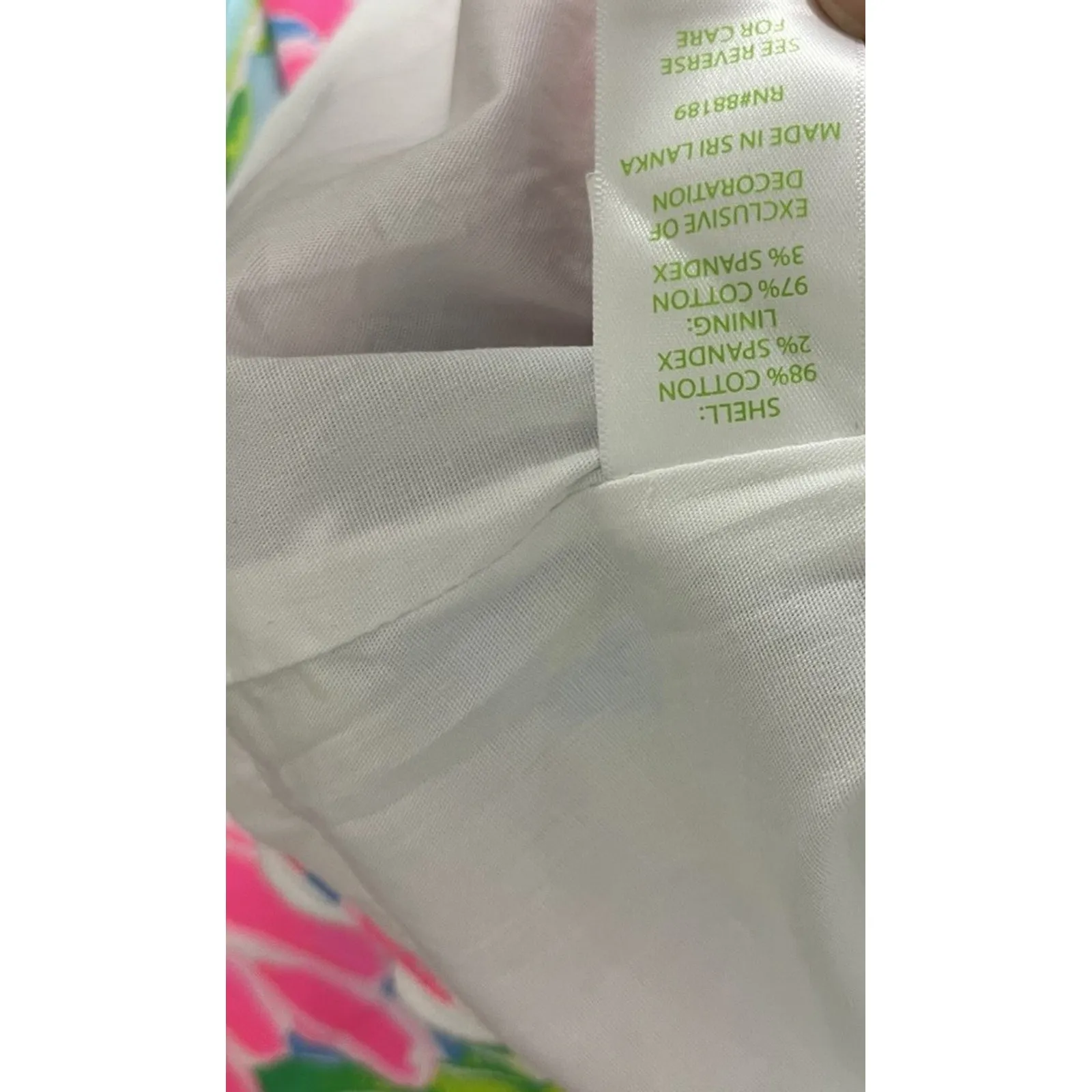 Lilly Pulitzer IZZY Skirt ZANZIBAR BLUE Blue Bunny Business 16 Party Floral - Image 10