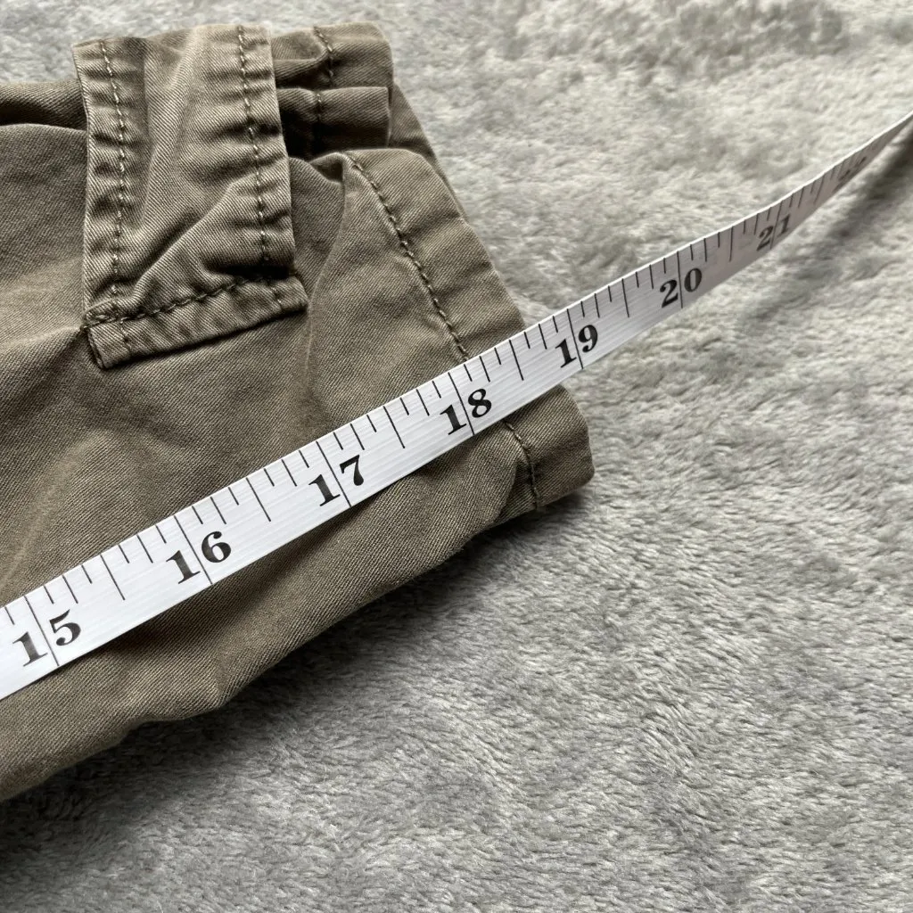 BUFFALO David Bitton Military Utility Jacket Women’s M Green Y2K Twilight Grunge - Image 8