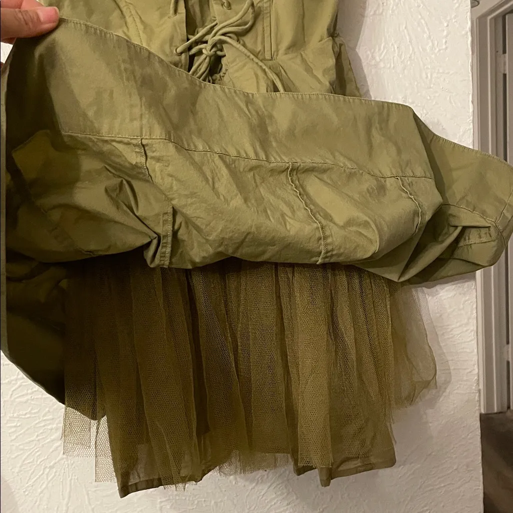 STAUD Olive Sutton Corset Mini Dress Size 4 - Image 8