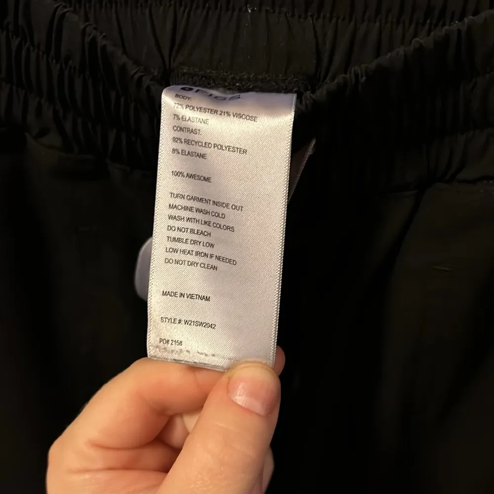 FIGS  21-Pocket Slim Jogger Scrub Pant Black, Size S - Image 5