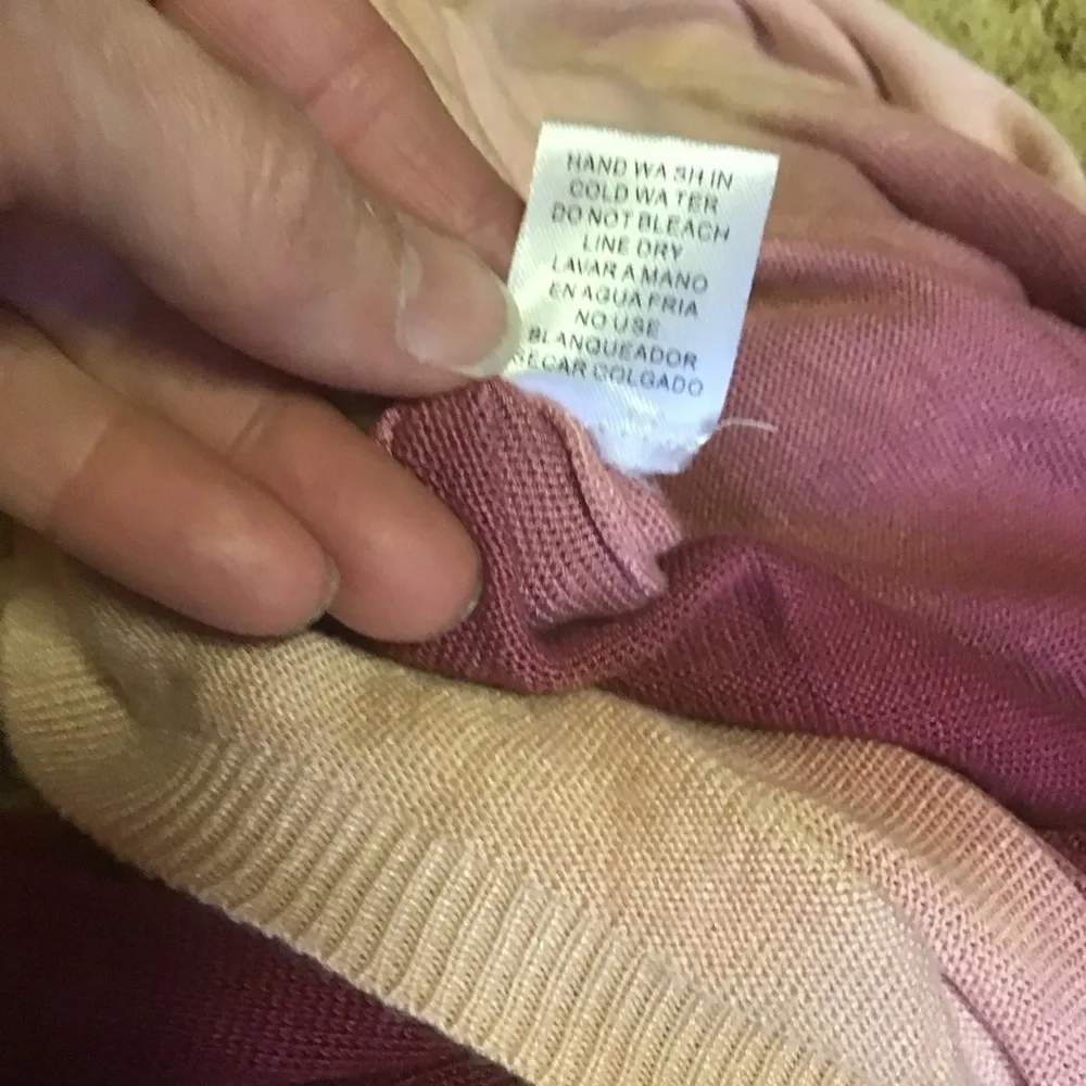 Entro Ombré oversized lightweight sweater - Image 4