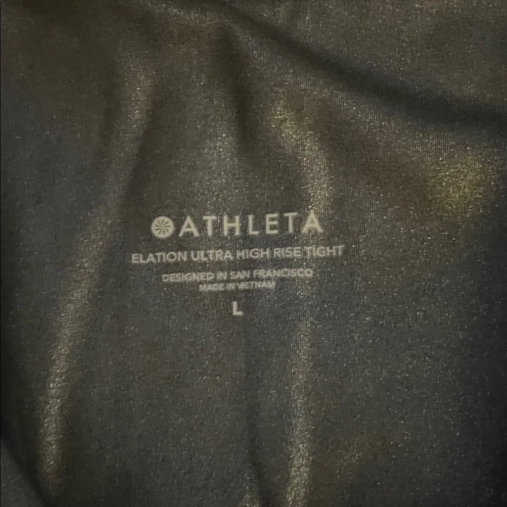 Athleta Sparkling Charcoal High Rise Tights - Image 2