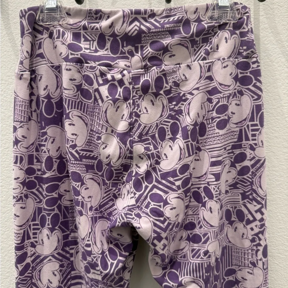LuLaRoe Disney Mickey Mouse Leggings – One Size - Image 2