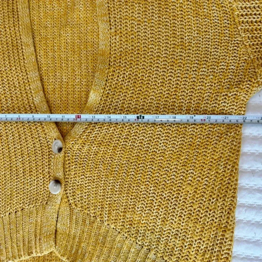 Wild Fable Gold Cardigan Size Small - Image 4