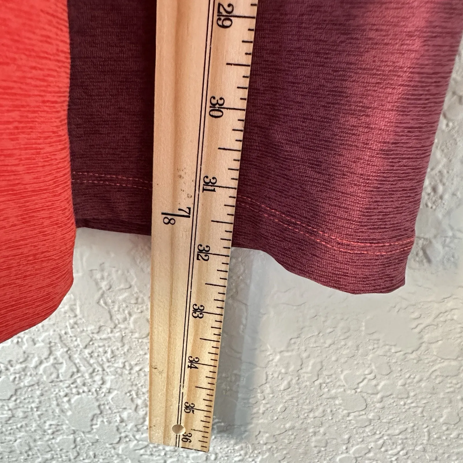 Outdoor Voices Athena Colorblock Tank Dress Small Red Maroon Racerback Athletic‎ - Image 13