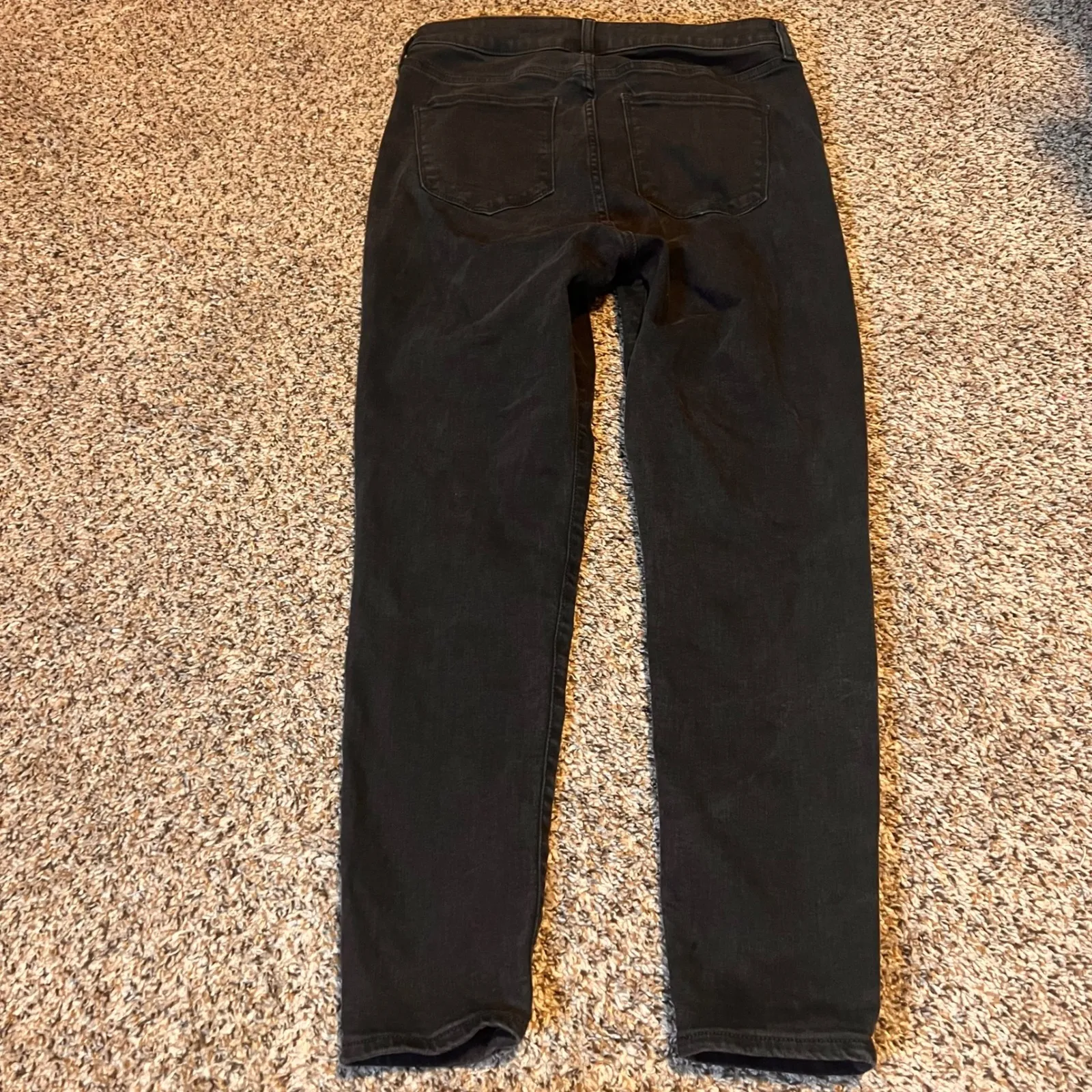 GAP Universal Jegging Sky High Waist Black Denim Jeans Women's Size 14R‎ 32 - Image 6