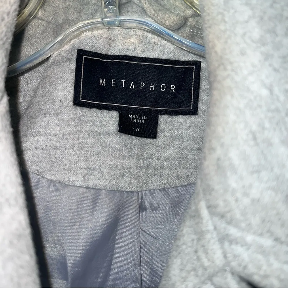 Metaphor  Winter Cold Coat Jackets Color Gray Size S - Image 3