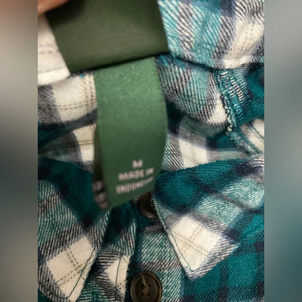 Wild Fable Teal printed Flannel Women’s Shirt - Image 6