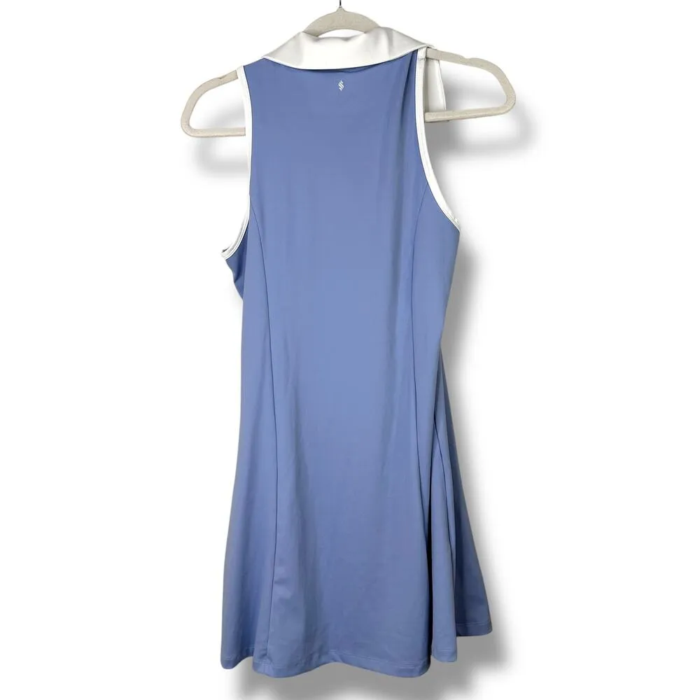 Soothfeel NWT Sleeveless Golf Athletic Active Sports Tennis Mini Dress Small Blue - Image 7