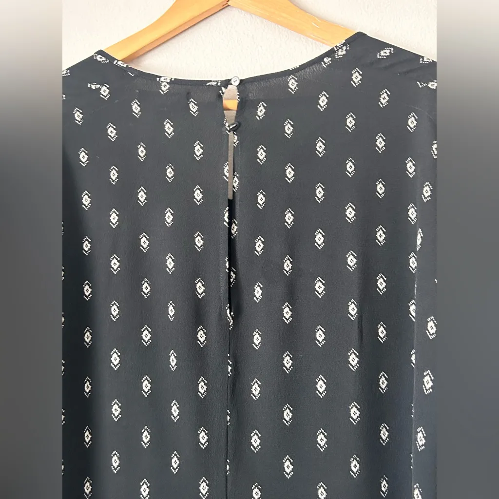 Madewell Black and White Patterned Jumpsuit - Image 9