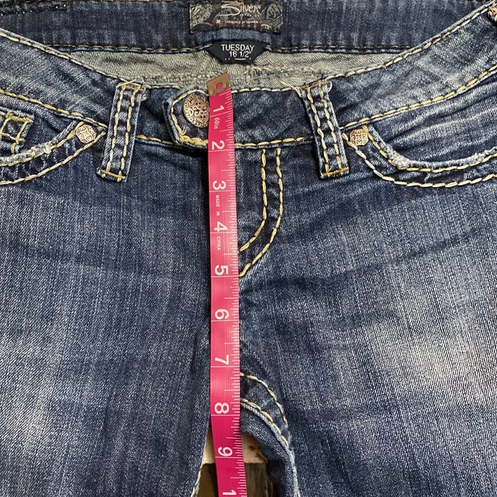 Silver Tuesday womens blue jeans size 16 1/2 - Image 6