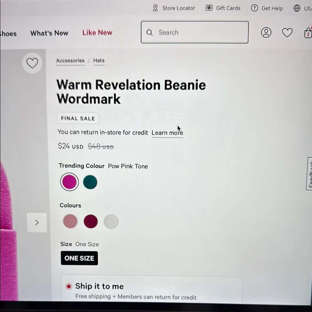 lululemon athletica Warm Revalation Beanie Pink POW - Image 5