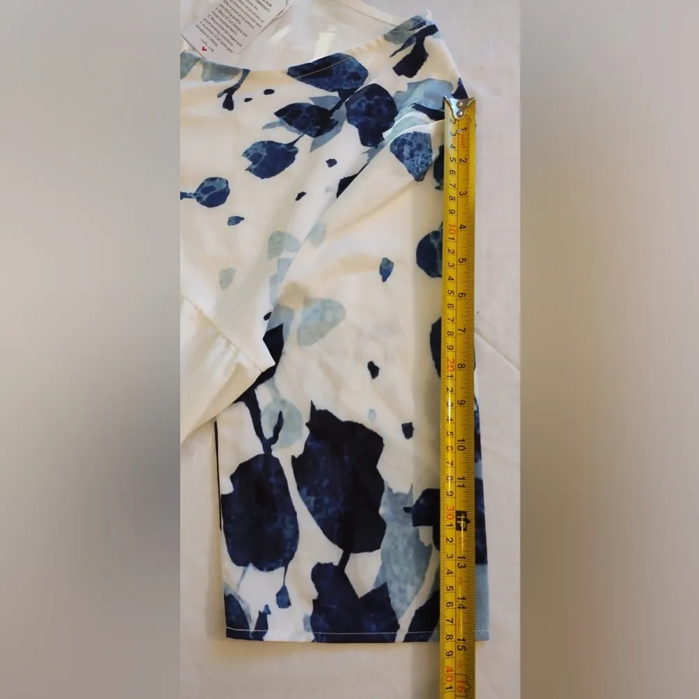 Womens White Floral Maxi Dress Colorful Flowers Summer Flower Print Size XL - Image 2