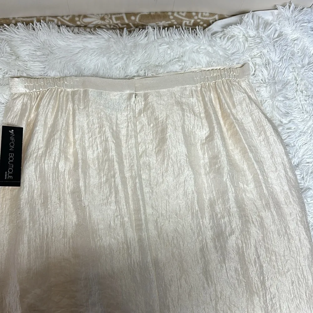 NWT Nipon Boutique Long Sleeve Embroidered Jacket with Skirt Size 20 MSRP $280 - Image 10