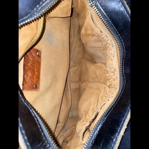 Patricia Nash Rienzo‎ glitter rose satchel purse bag - Image 6