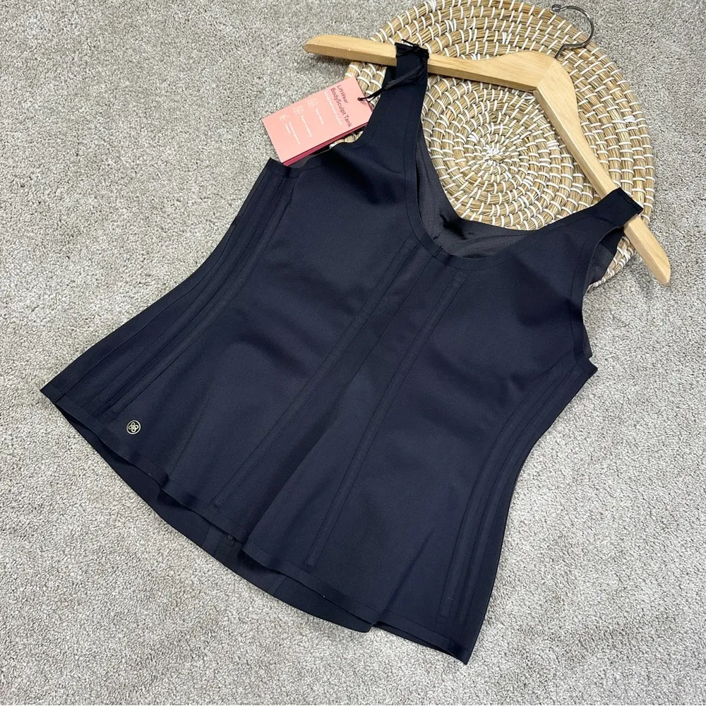 NWT Honeylove Women’s Liftwear BodySculpt Tank Underwire Free in Vamp Black 1X - Image 5