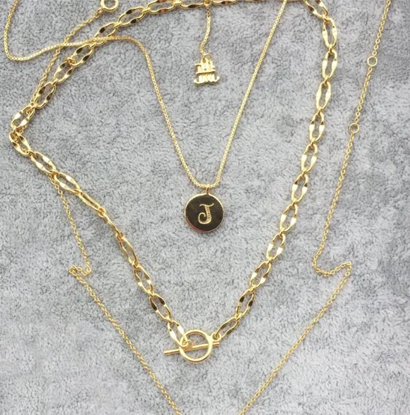 Initial Necklace, Personalized Necklace - Image 3