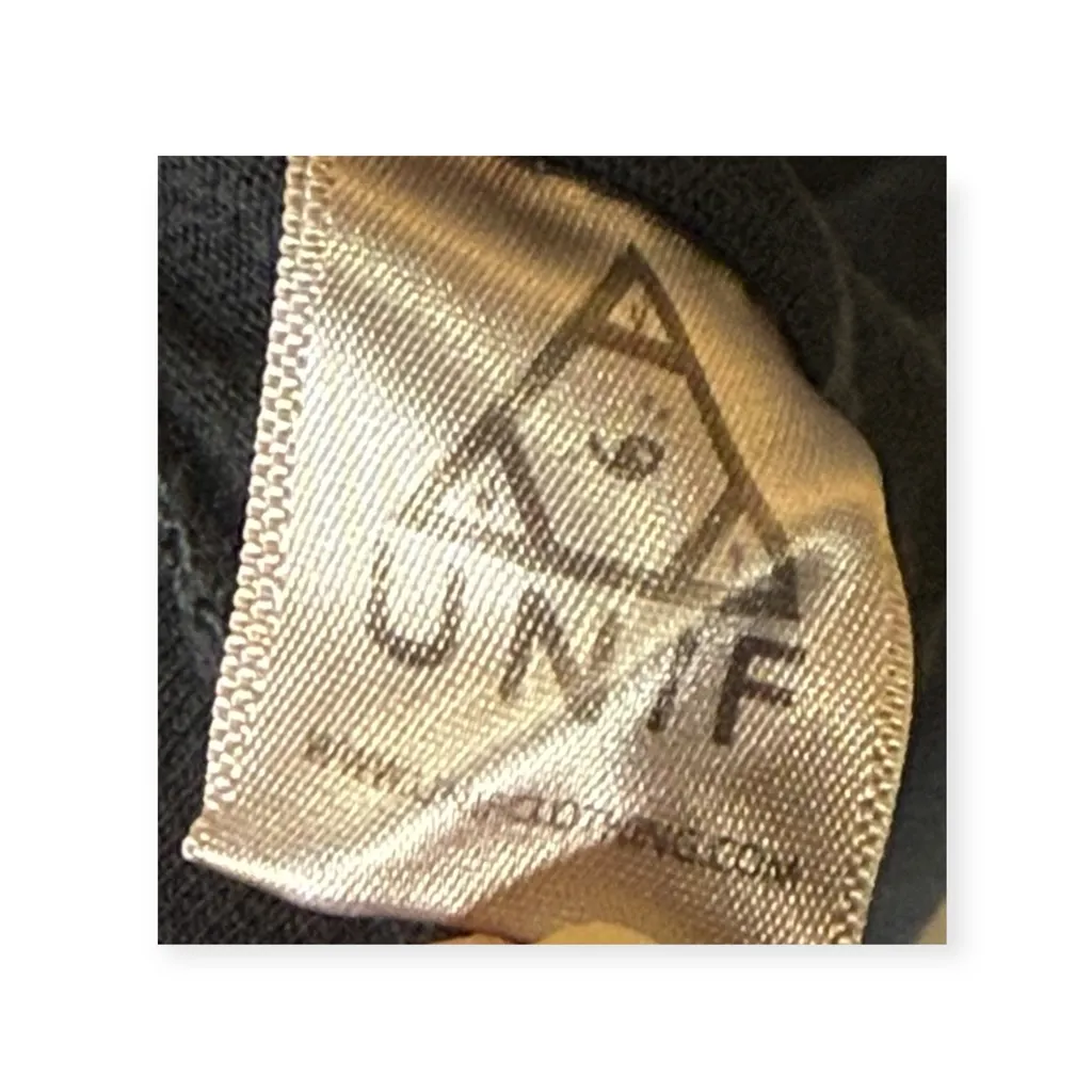 Rare: UNIF 𖤐 Y2K Skeleton Skull Hand Muscle Tee Tank 𖤐 Vintage Black 𖤐 Small 𖤐 - Image 13