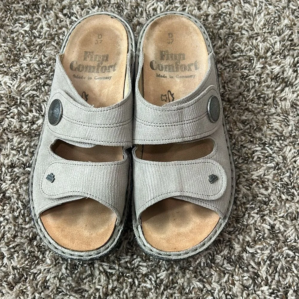 Finn Comfort Sansibar Two Strap Velcro Sandals D37 Size 7 - Image 3