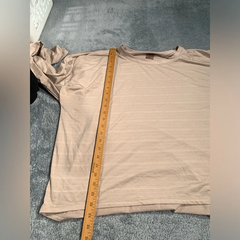 CALIA by Carrie Underwood Women's Beige Long Sleeve Top Size 2X - Image 8